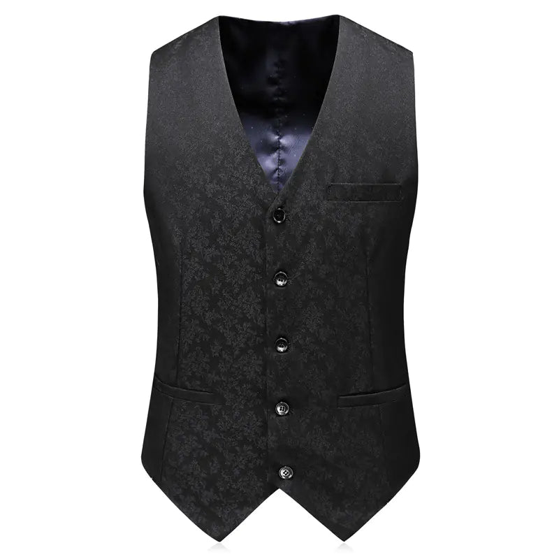 Men's Slim Fit Casual 3-Piece Suit Set for Fall