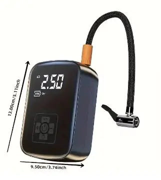 R&J Wireless Electric Tire Inflator with Digital Display