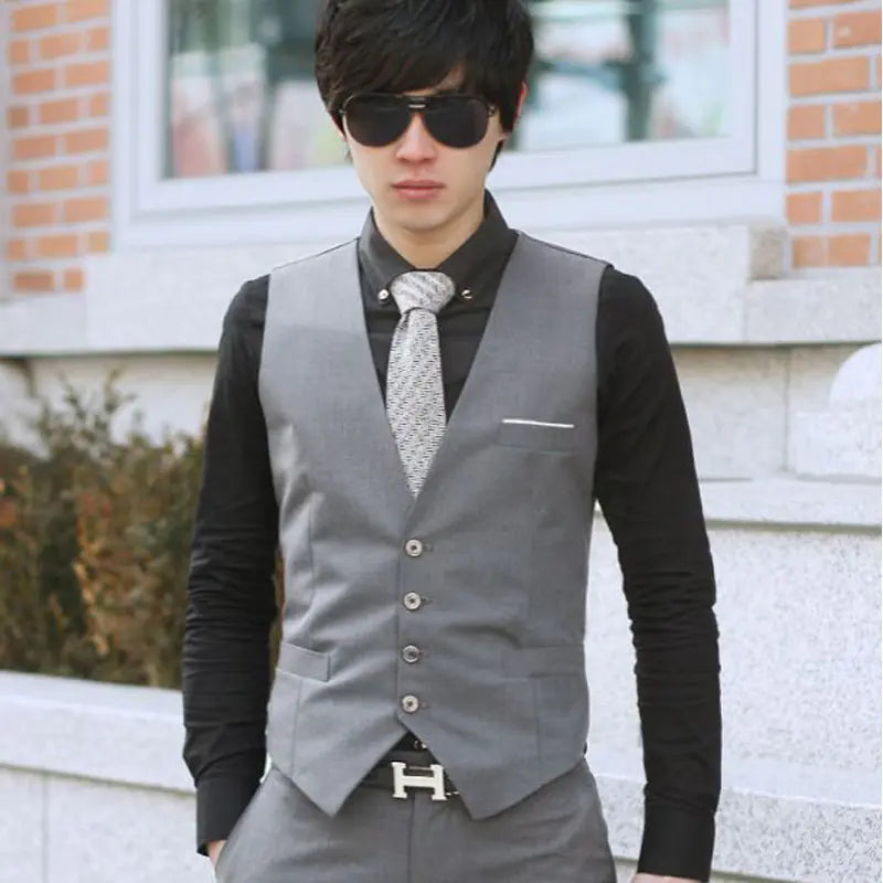 Men's Vest, Work Suit Waistcoat, Vest Top