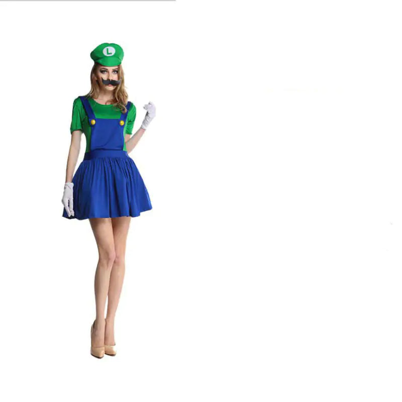 Mario Costume Dress for Kids - Cosplay and Halloween