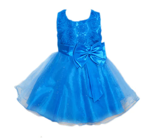 Summer Korean Style Floral Princess Dress for Kids