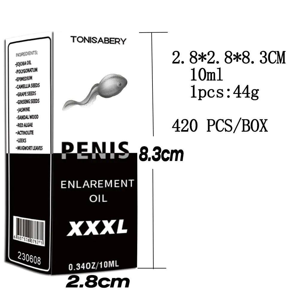 Men's Intimate Massage Oil 10ml for Couples Care