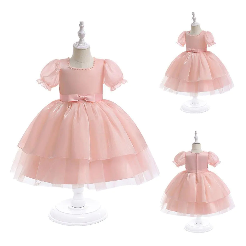 New Kids' Beaded Princess Dress for Performances