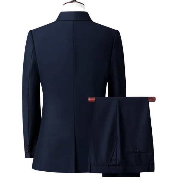 Men's Casual Slim Fit Blazer - Custom Business Jacket