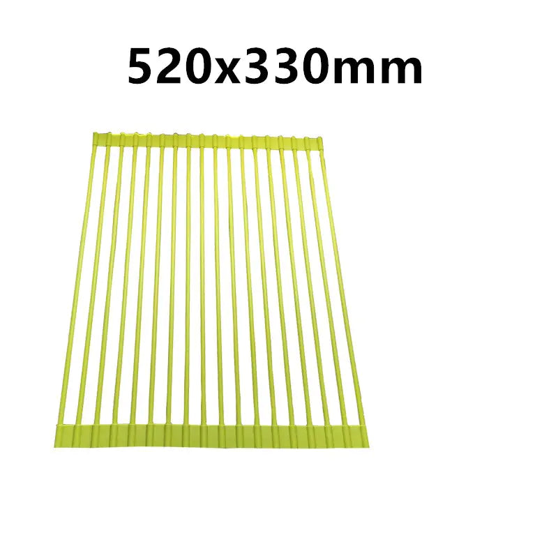 Foldable Stainless Steel Kitchen Sink Bowl Rack