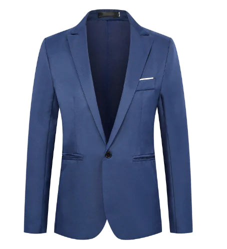 Men's Casual Blazer for Business and Formal Wear