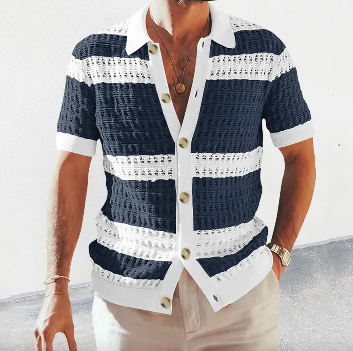 Men's Summer Collar Shirts - Casual & Formal