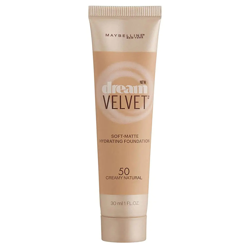 Maybelline New York Dream Velvet Soft-Matte Hydrating Foundation Creamy Natural 1 fl. oz.