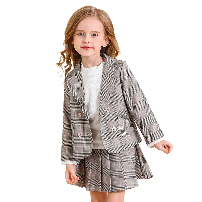 Girls' Suit Set - Children's Formal Wear Outfit