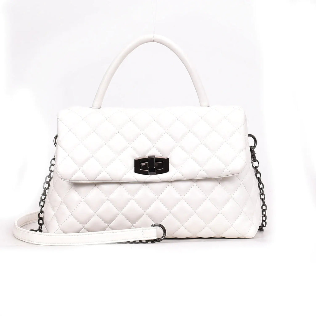 Chanel Style Diamond Pattern Shoulder Bag for Women
