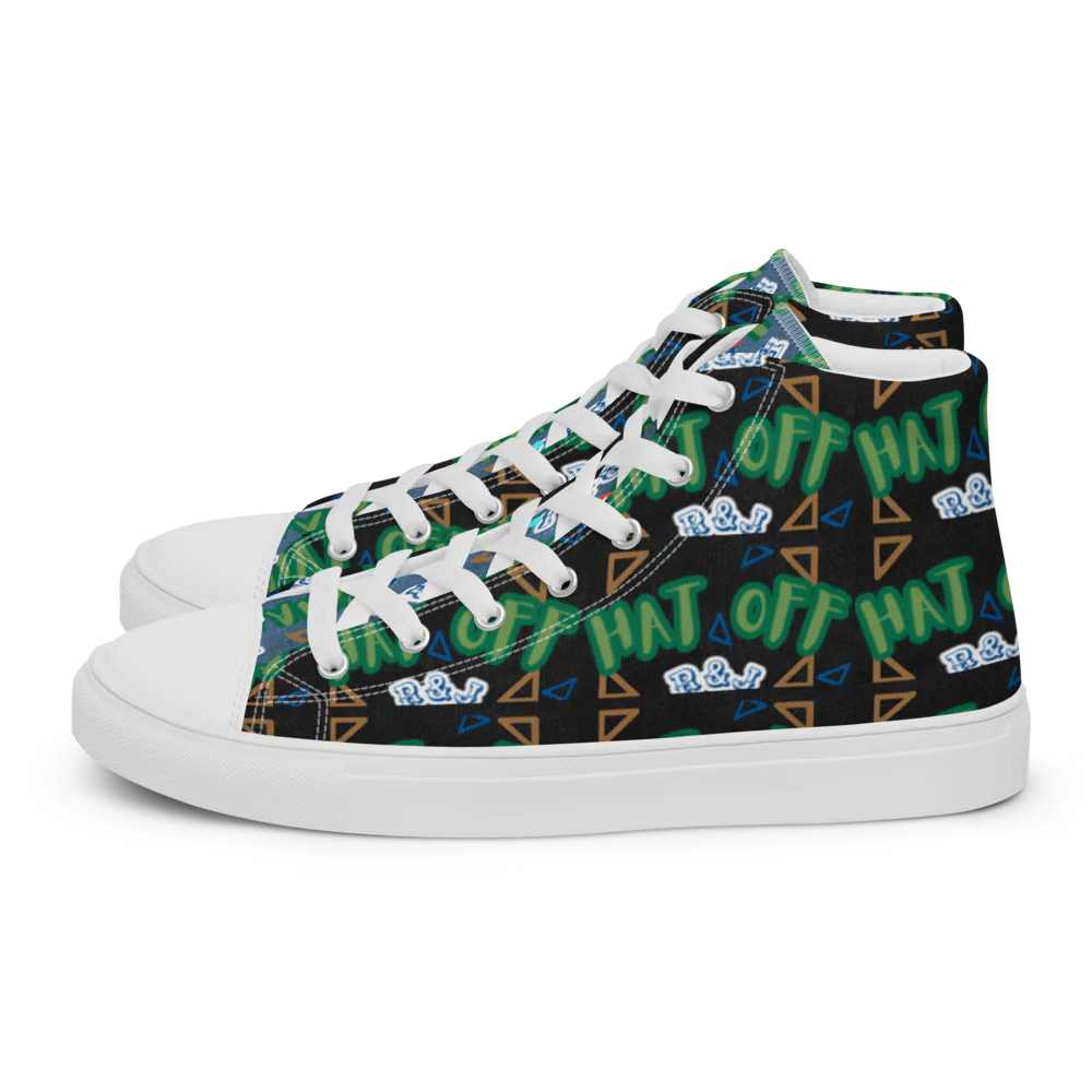 Men's High Top Canvas Shoes