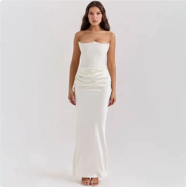 Strapless Maxi Dress – Sleek & Sexy Evening Wear