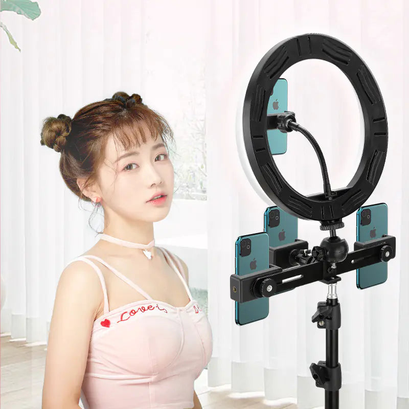 10-Inch Ring Light for Live Streaming and Selfies