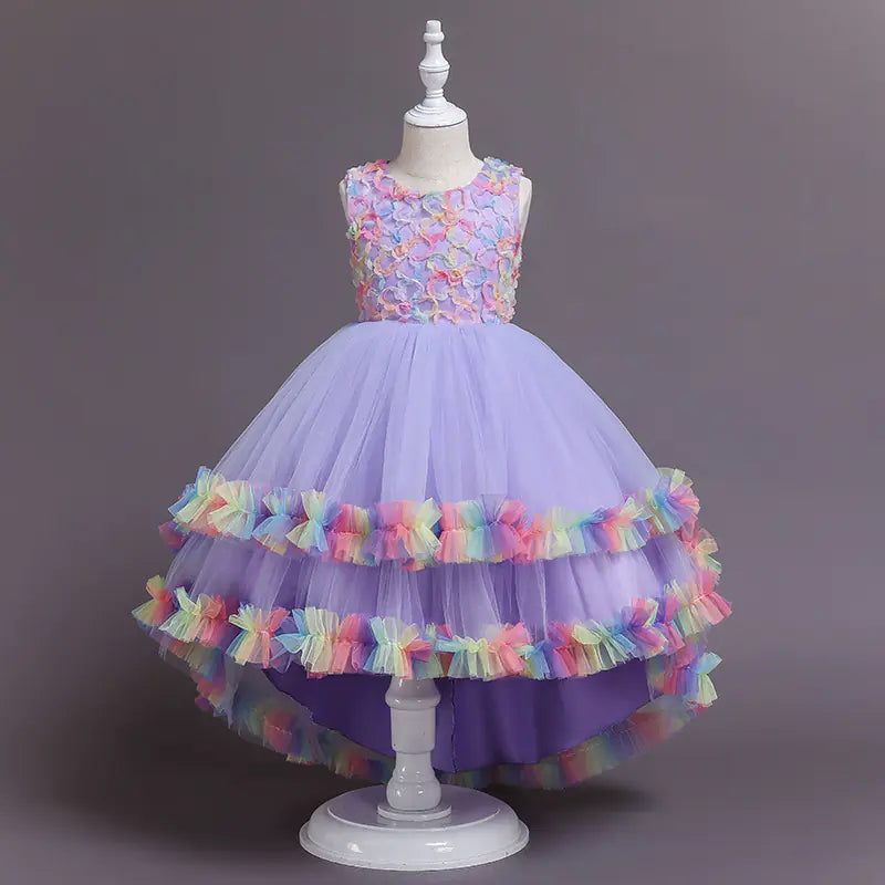 Children's Puffy Princess Dress for Weddings