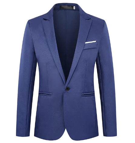 Men's Casual Blazer for Business and Formal Wear