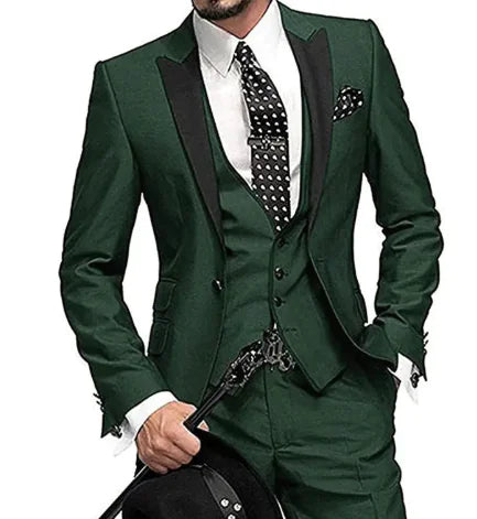 Men's Three-Piece Wedding Suit