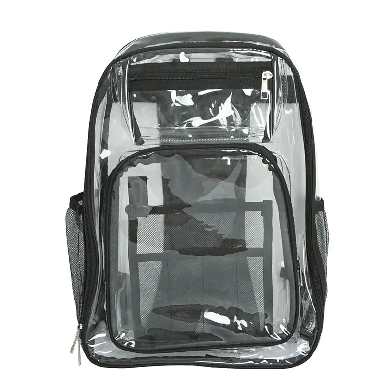 Fashion PVC Transparent Backpack for Men and Women