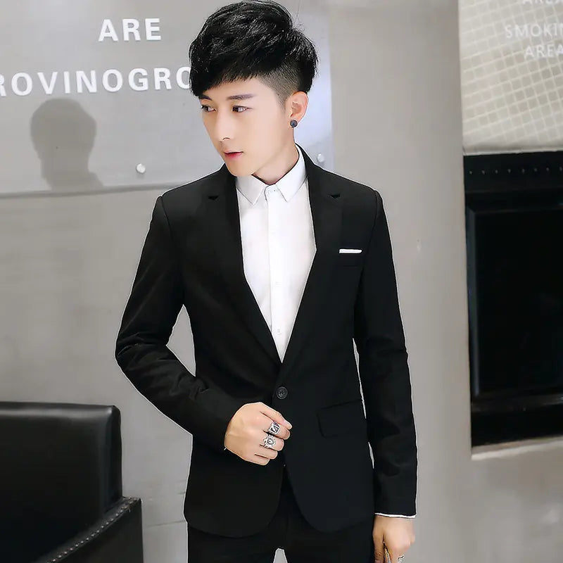 Men's Casual Blazer for Business and Formal Wear