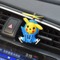 Pokemon Pikachu Car Aromatherapy Clip Cute Anime Doll Car