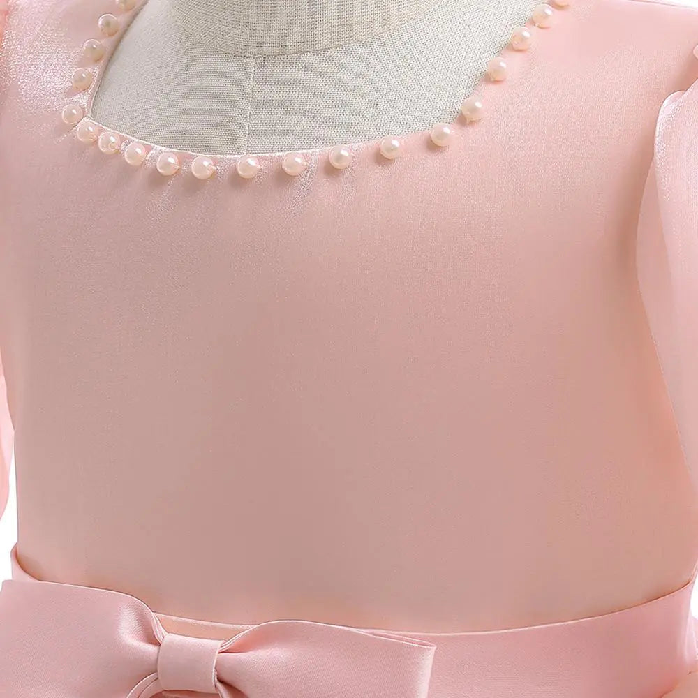 New Kids' Beaded Princess Dress for Performances