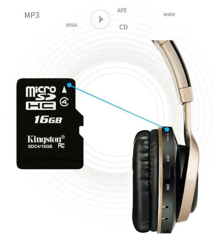 B06 Long Battery Life Wireless Bluetooth Headphones