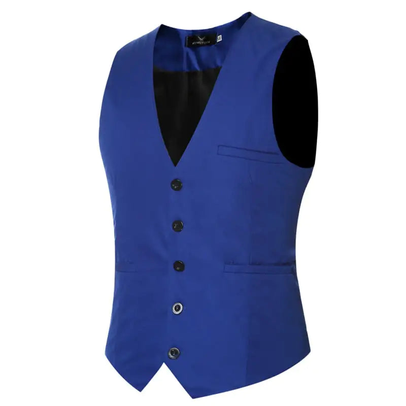 Men's Business Casual Suit Vest for Weddings