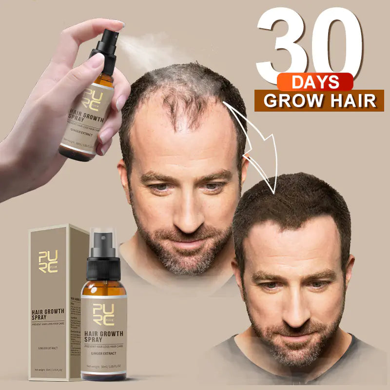 Hair Growth Serum and Spray for Hair Loss Prevention