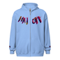 Unisex Heavy Blend Zip Hoodie | R&J Hat Off collection Brand