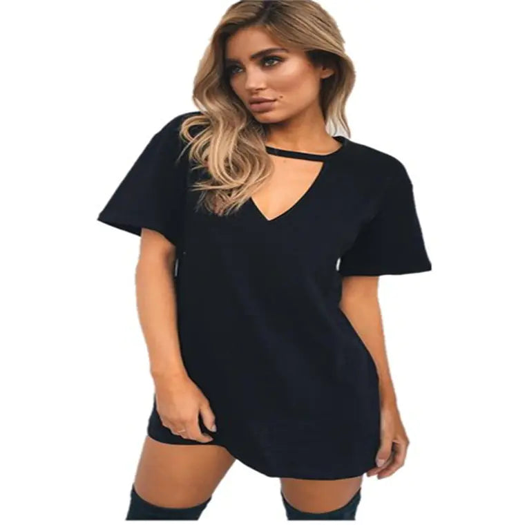 Loose Casual Short Sleeve Dress