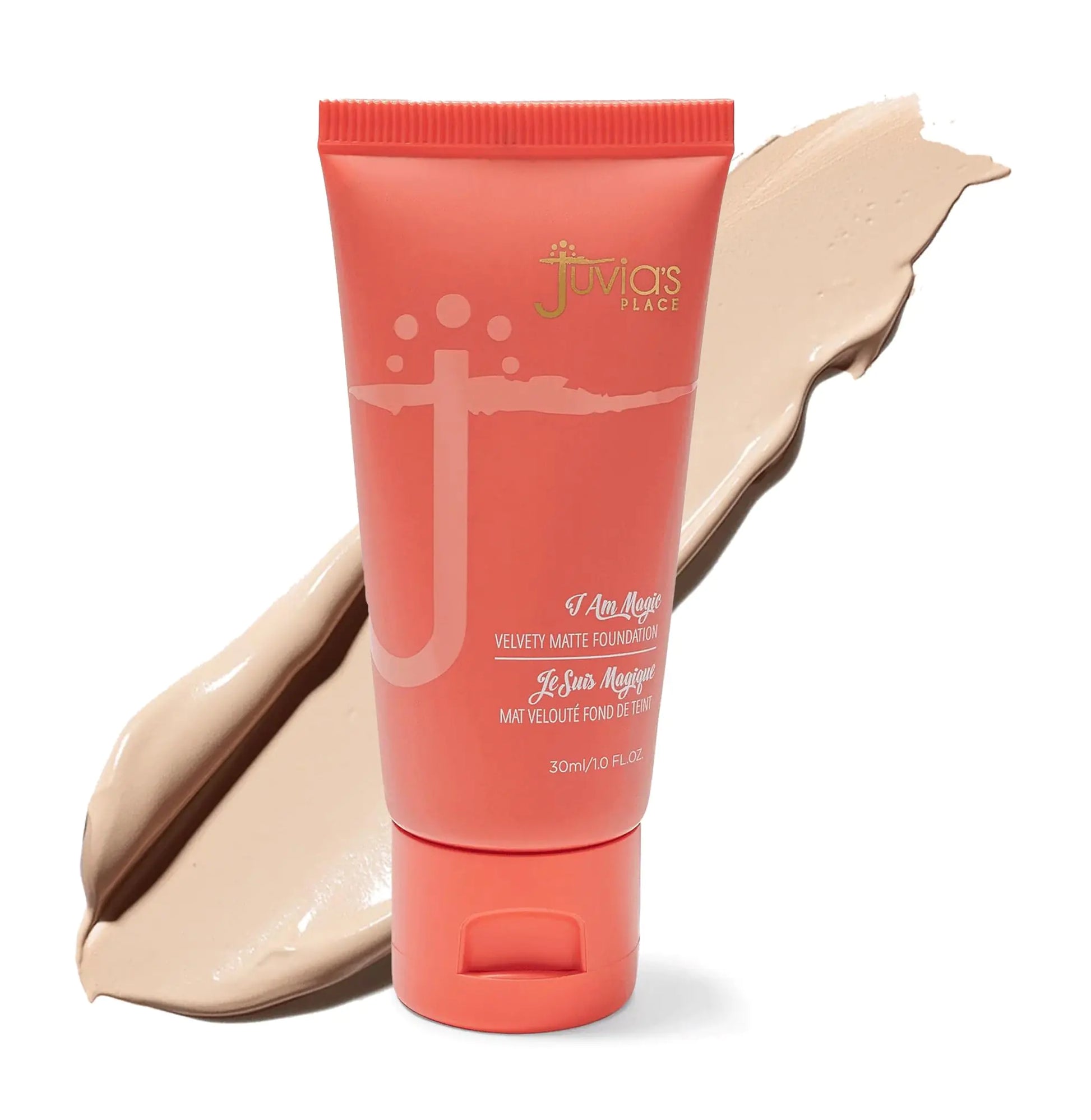 Juvias Place I Am Magic Velvety Matte Liquid Foundation 710 - Maricao - Very Light w/Neutral Undertone Makeup Foundation Full Coverage Lightweight Long Wear Velvety Matte Finish