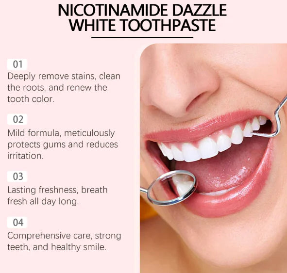 Nicotinamide Toothpaste