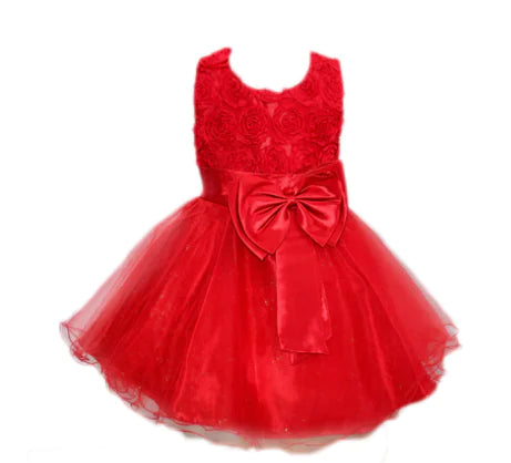 Summer Korean Style Floral Princess Dress for Kids