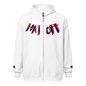Unisex Heavy Blend Zip Hoodie | R&J Hat Off collection Brand