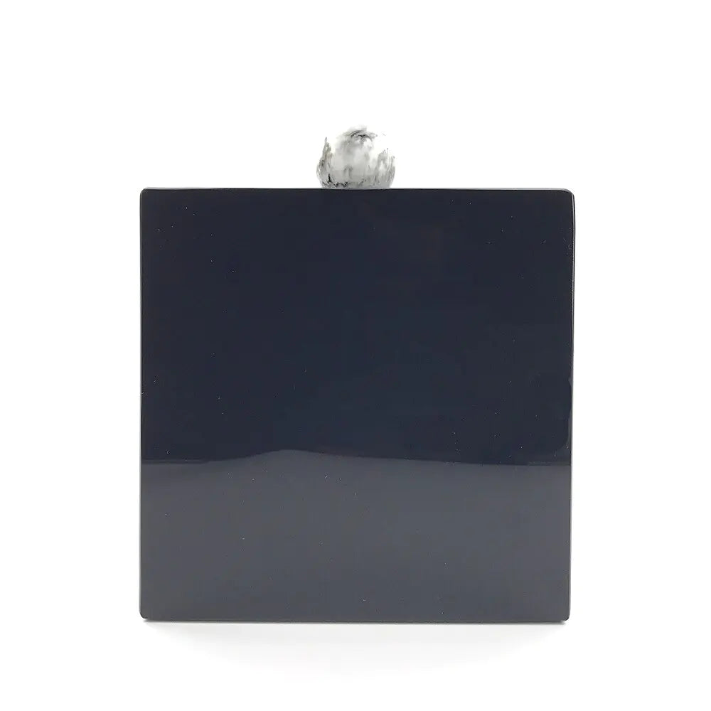 Marble Evening Clutch Purse for Women’s Weddings & Parties