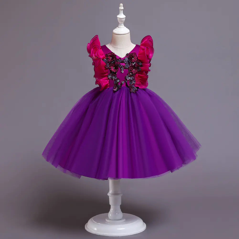 Korean Style Puffy Princess Dress for Kids