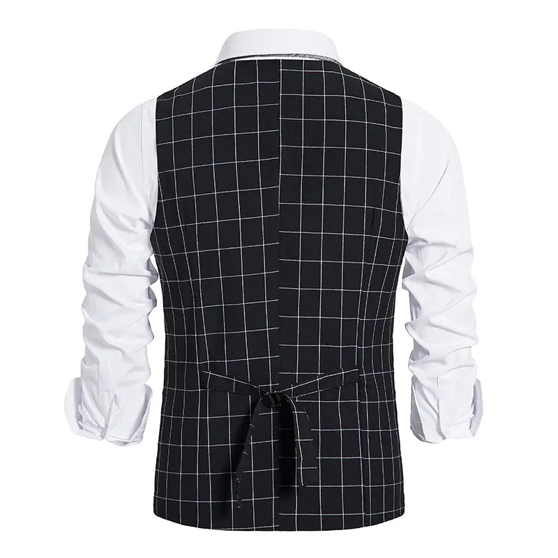 Four Seasons Luxury Men's Vest for Casual Business Wear