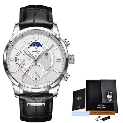 Leather Men Quartz Luxury Watches