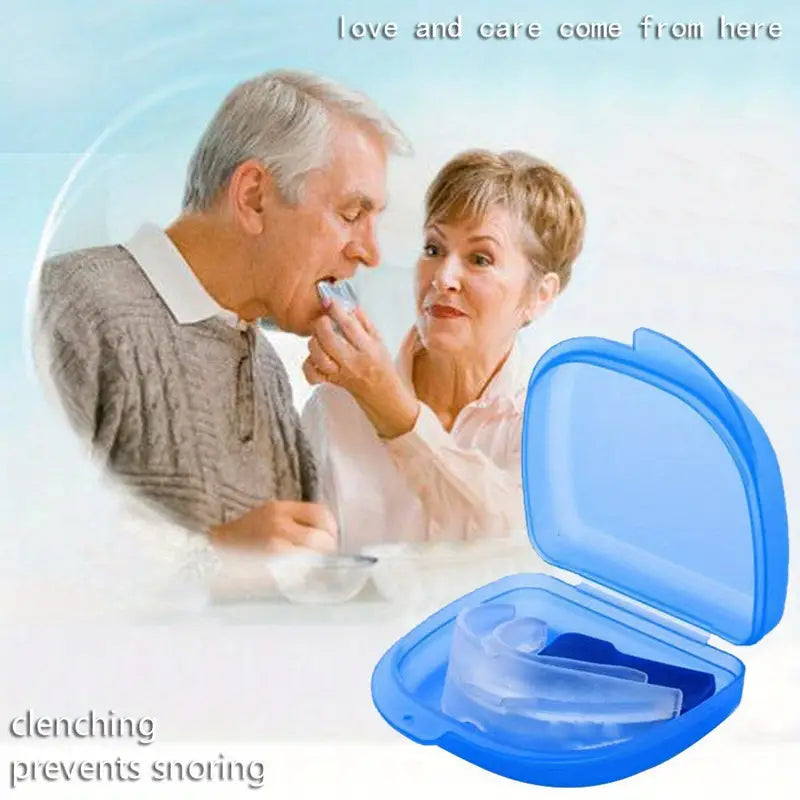 Imported Silica Gel Anti-Snoring Tooth Sleeve for Daily Care